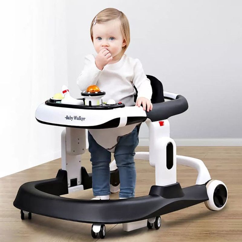 StarAndDaisy Musical Activity Walker  (Black)