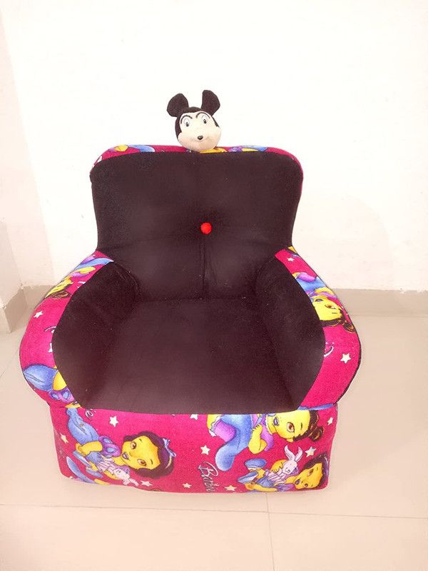 Amena Enterprises STUFFED SOFT SOFA LARGE Non-electric  (Multicolor)