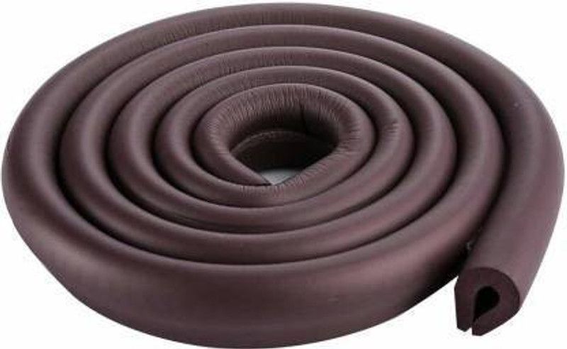 KitchExpo Baby safety proofing Corner & edge guard protector 2 metre strip for furniture I Used on glass tabletop, wall I Brown (Extra Thick, 6.5 Ft Edge ) (Brown)  (Brown)