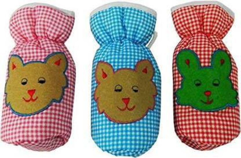 Chote Janab velvet fancy bottle cover Pack of 3  (Multicolor)