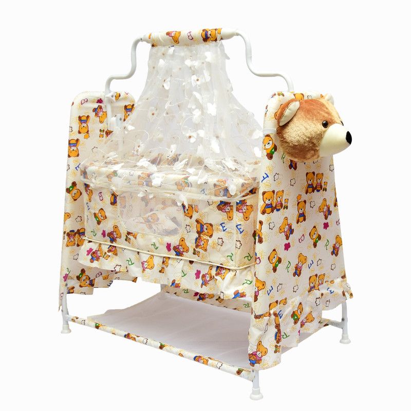 Mother's Love New Born Baby Cradle Baby Swing Baby Jhoola Baby Crib Baby Palhna Baby Cradle (0-9 Months ) Brown  (Multicolor)