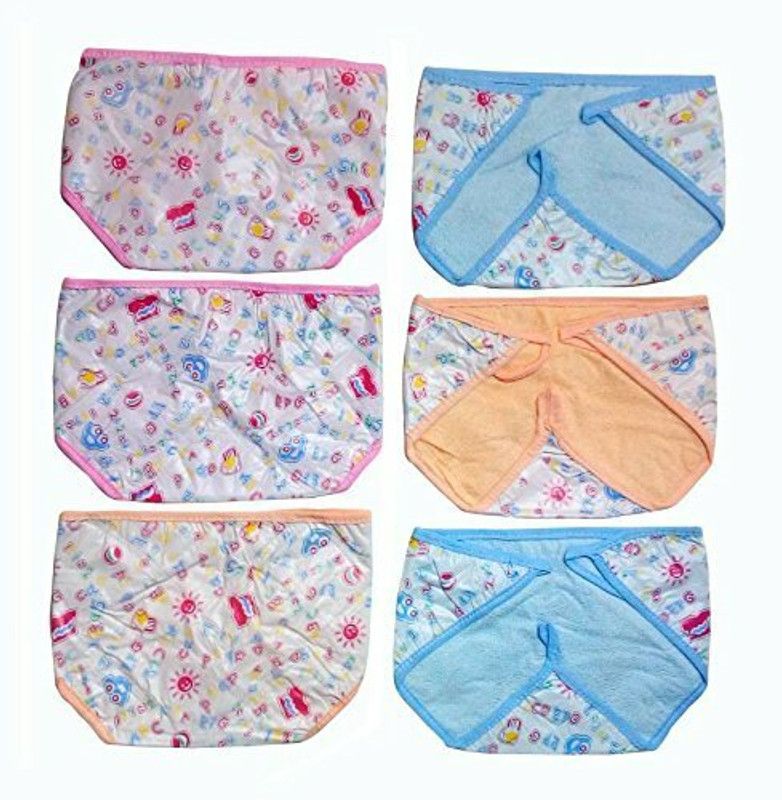 Xy Decor New Born Baby's -Hosiery Cotton Langot/Nappy Reusable (0-6 Month)Pack Of 6, R-5