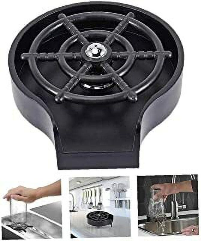 Kingmart AUTOMATIC CUP WASHER  (Black)