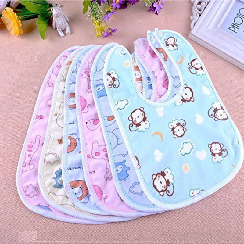 ADRIEL BRINGING JOY baby bibs_6pcs _ MULTICOLOR  (Multicolor26)