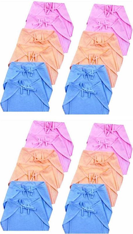 Welo High Quality Cotton Diaper - M  (24 Pieces)