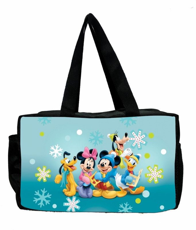 MY FAV Mickey Mouse Cartoon Print Diaper Bag DIAPER  (Black)