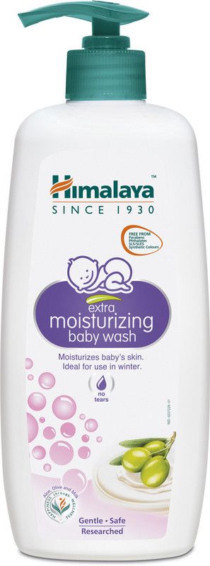 HIMALAYA Extra Moisturizing Baby Wash 400ml  (400 ml)