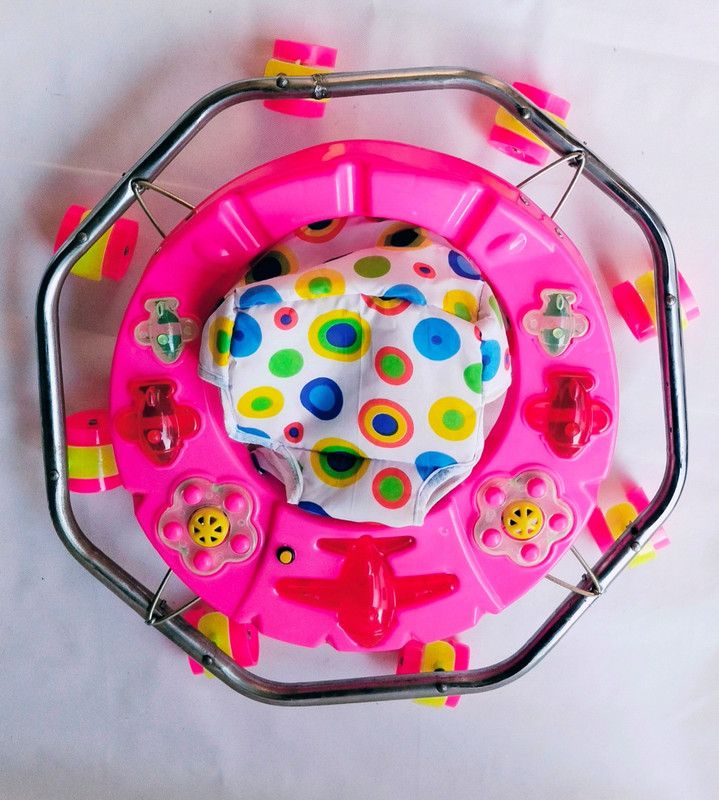 Qbik Musical Activity Walker  (Pink)