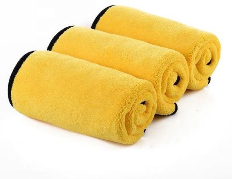 PITRADEV Microfiber 700 GSM Face, Hand, Hair, Sport Towel  (Pack of 3)