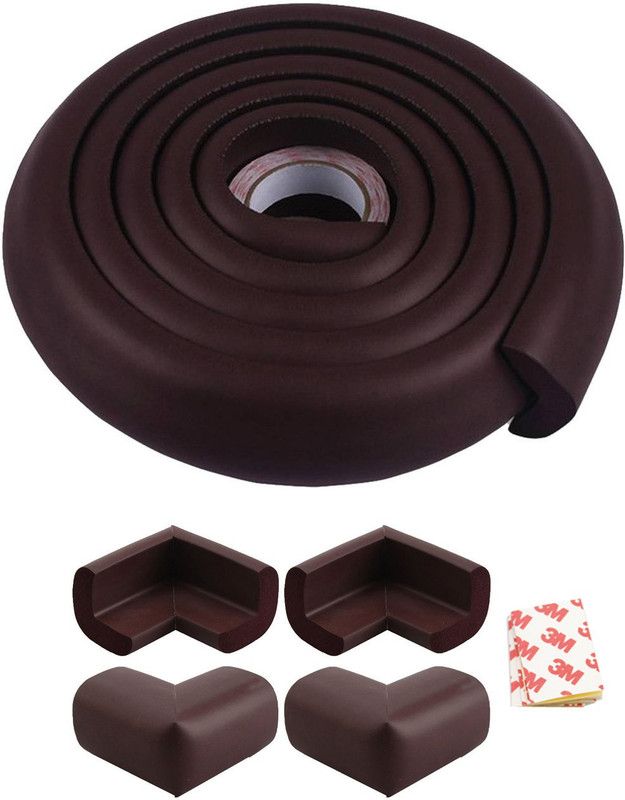 Lifestyle-You Combo Deal Child Safety Strip & Corner Guards LY143C  (Brown)
