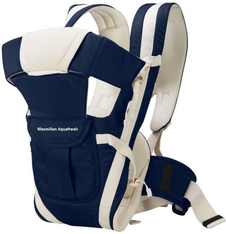 MACMILLAN AQUAFRESH Baby Carrier 4 in 1 Carry Bag Baby Carrier Cuddler (Air Mash Fabric) Baby Carrier Baby Carrier  (Blue, Front Carry facing in)