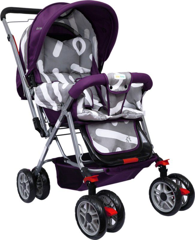 1st Step Yoyo Baby Stroller With 5 Point Safety Harness And Reversible HandleBar Stroller  (3, Purple)