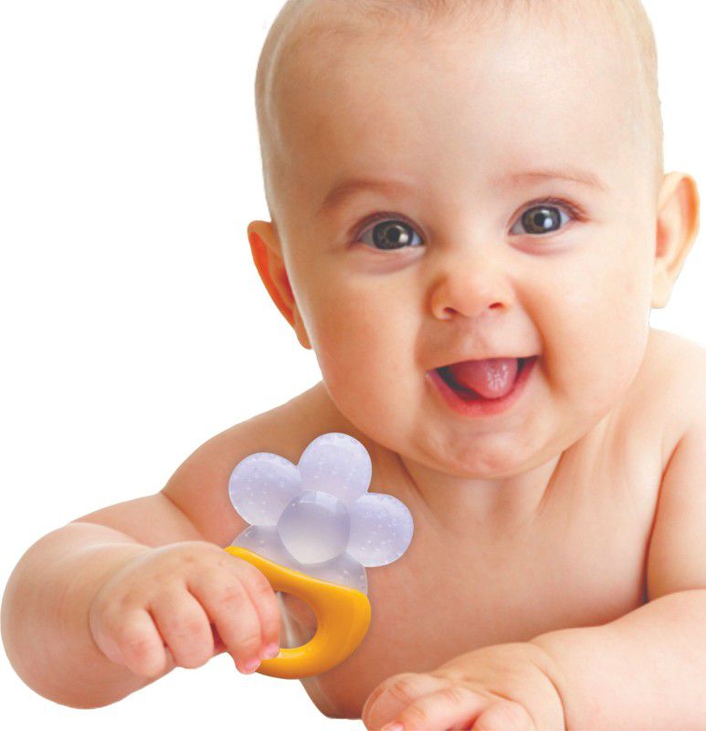 GURU KRIPA BABY PRODUCTS Presents Premium Teething Toys for Best Baby Teether Massage Teether  (Yellow)