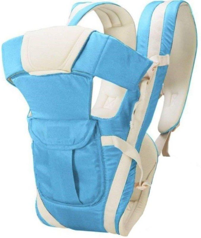 Teeny Weeny Baby Carrier Bag Baby Carrier  (Blue, Front carry facing out)