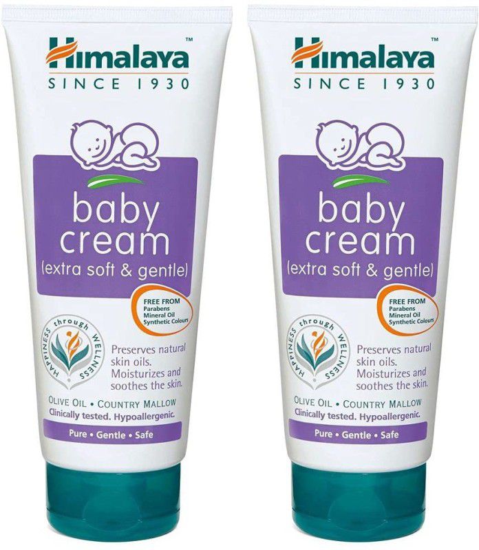 HIMALAYA Baby Cream Extra Soft & Gentle - 100ml (Pack of 2)  (200 ml)