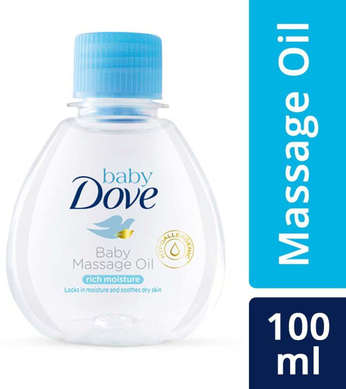 baby Dove Rich Moisture Massage Oil  (100 ml)