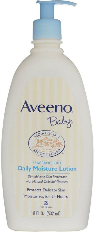 Aveeno Baby Daily Moisture Lotion, Fragrance Free, 18 Ounce-B0030UF6EW  (532 ml)