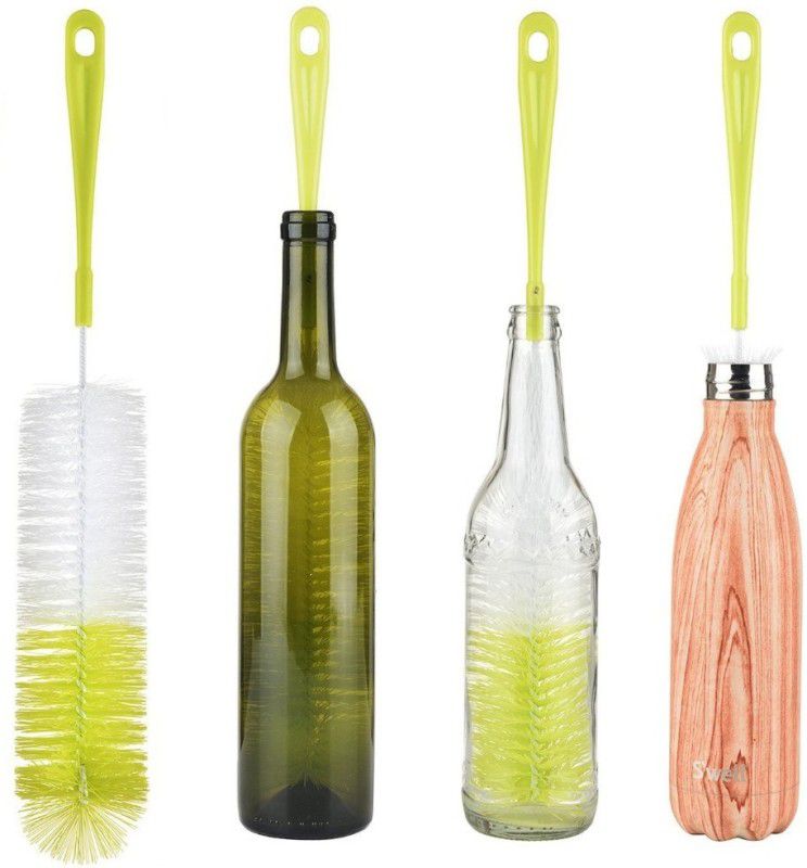 DIY Crafts Long Bottle Cleaning Brush  (Multicolor)