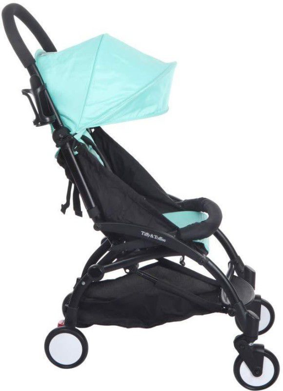 Tiffy & Toffee Portable Clever Stroller - for Baby|Kids|Infants|New Born|Boy|Girl of 0 to 3 Years (Mint Green ) Stroller  (3, Green)