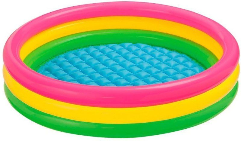 jmv 3 feet Kid’s Swimming Pool / Water Pool Bath Tub / Kiddie Pool  (Multicolor)