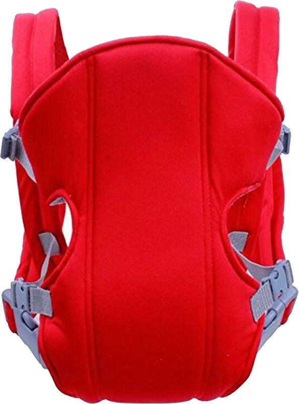Epyz 4 In1 Adjustable Baby Carrier Bag/Baby Shoulder Carrier/Baby Strap Carrier/Child Safety Belt/Infant Carrier Bag/Baby Holder with Head Support and Buckle Straps Baby Carrier  (Red, Front carry facing out)