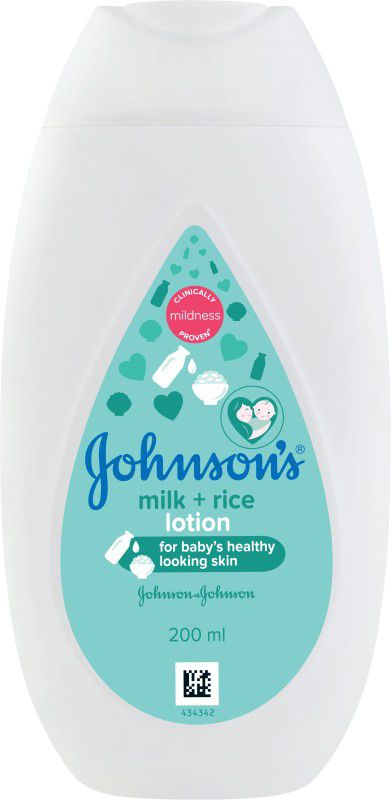 JOHNSON'S Milk+ Rice Lotion 200 ml  (200 ml)