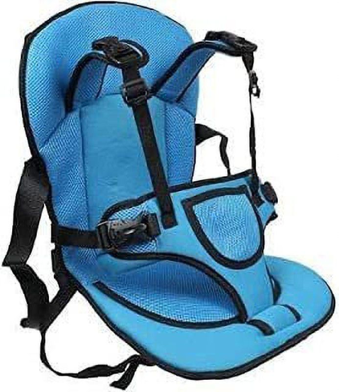 DHYAN ENTERPRISE Baby car cushion seat Baby Cuddler  (Blue, Back Carry)