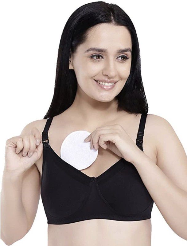 kistapo Reusable Washable Nursing Maternity Breast Pads | Absorbent Comfort Fit - 8 Pcs Nursing Breast Pad  (Pack of 8)