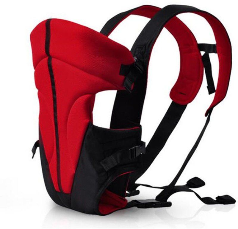 Chinmay Kids Baby Carrier Kangaroo Pose Toddler Sling Wrap Portable Infant Hip Seat Baby Care Waist Stool Adjustable Hip Seat Baby Carrier Baby Carrier  (Red, Back Carry)