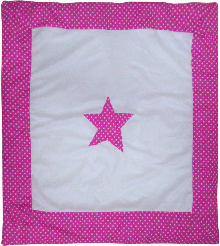 Creative Textiles Cotton Baby Sleeping Mat  (Pink, Medium)