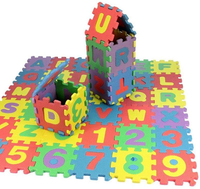 lestiu Plastic Baby Play Mat  (Multicolor, Medium)