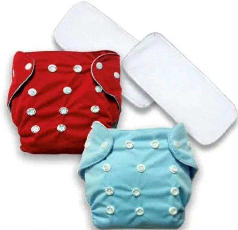 Lizardo Baby Diaper ( Pack Of 2 ) With Insert Pad