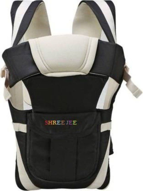 Shree Jee Baby 5 in 1 Carrier Bag Baby Carrier Baby Carrier (BLACK), Baby Cudddler Baby Cuddler  (Black, Front Carry facing in)