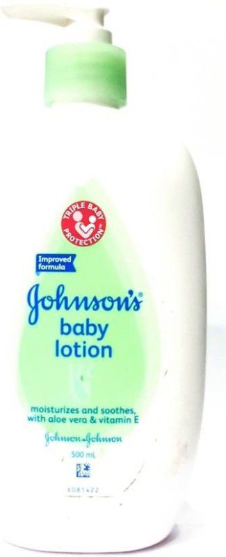 JOHNSON'S Imported Baby Body Lotion (Aloe Vera & Vitamin E)  (499 ml)