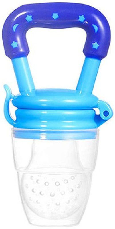 HOPE QUAY Silicone Baby Teething Feeder Pacifier Nibbler for Vegetables & fruit Teether and Feeder  (Blue)