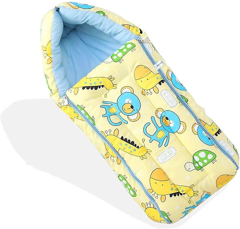 Baby Desire Baby Bed Cum and Sleeping Bag (0 to 7 Months) Sleeping Bag (Yellow) Sleeping Bag  (Yellow)