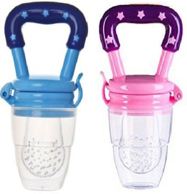 Chhote Janab Fruit-Feeder for 3-12 Months Baby Safe for Kids, 2 Pc Teether  (Multicolor)