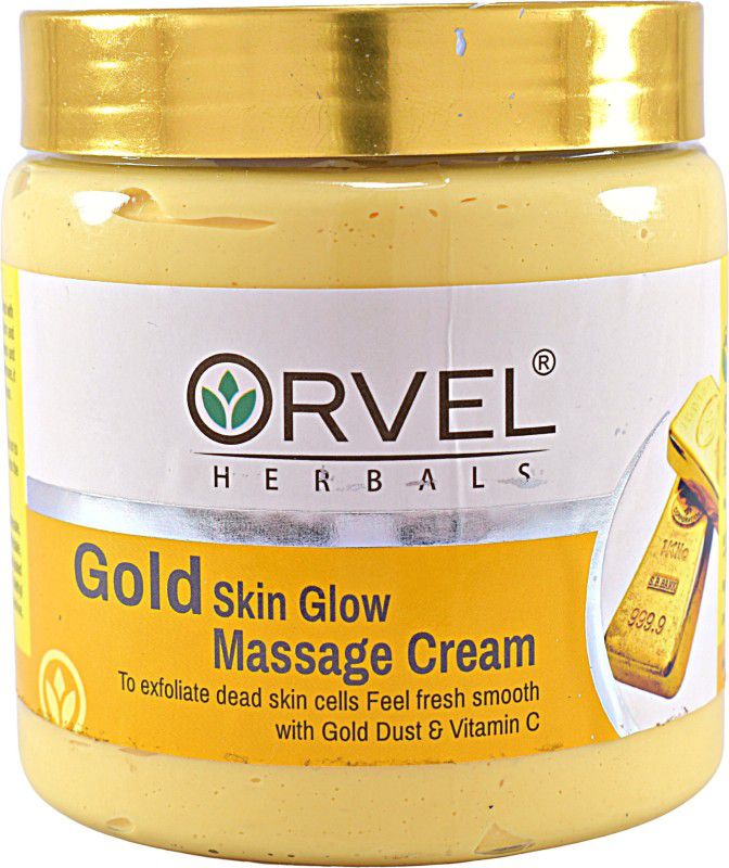 orvel Herbals Gold Massage Cream 500 ml  (500 ml)