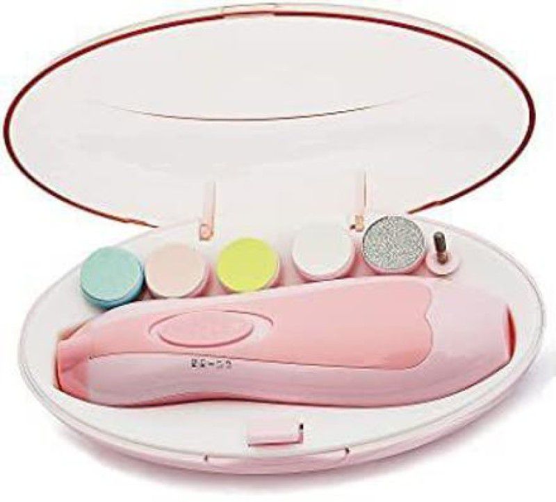 MAITRI ENTERPRISE Baby Nail Trimmer with 6 Grinding Heads Safe for Newborn(Multicolor)