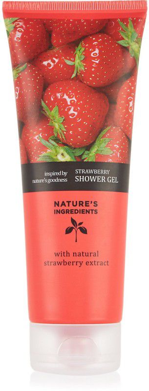 Nature' Ingredient M&S Strawberry Shower Gel  (250 ml)