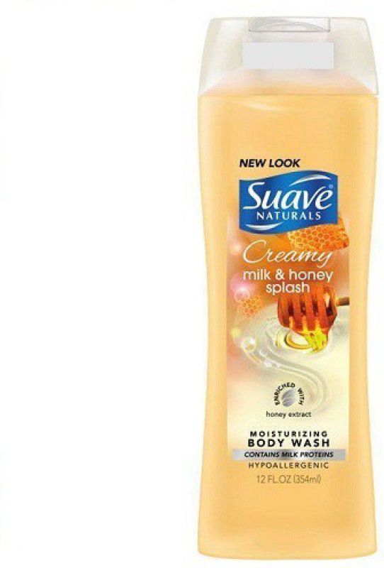 Suave Naturals Milk & Honey Splash  (354 ml)