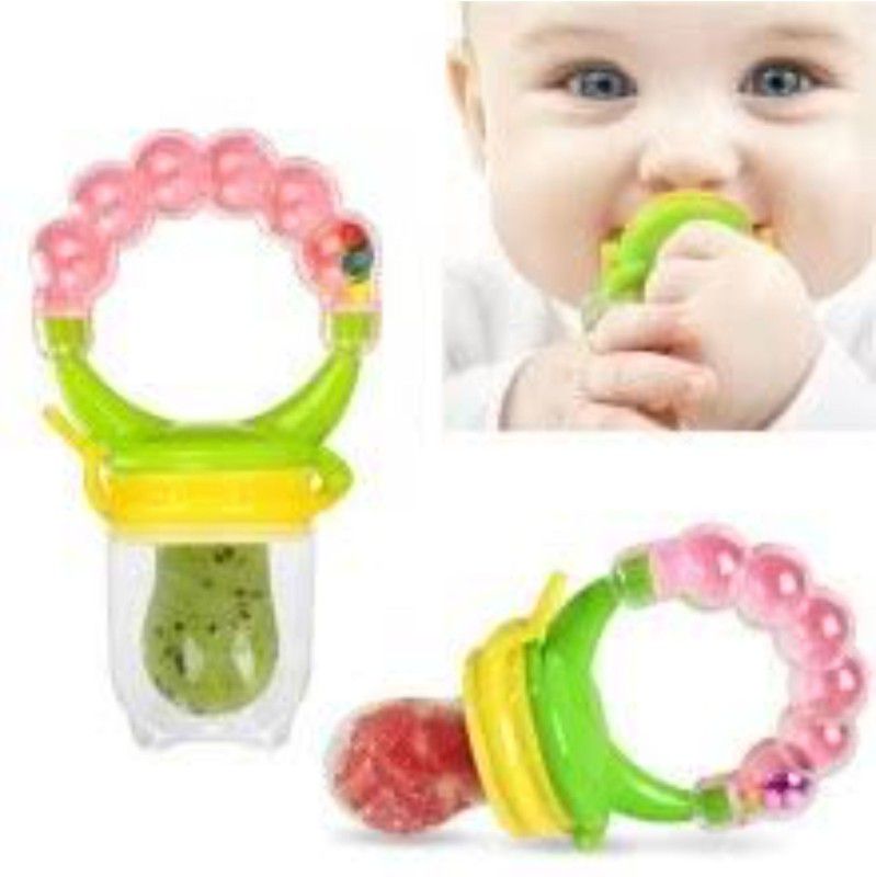 Duggu kids Baby Soother BPA-Free Silicone Food Nibbler for Fruit Soother  (Rattle1)