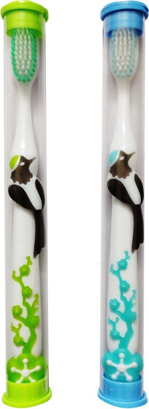 Yunicron Max Bird Kids Toothbrush Extra Soft Toothbrush  (2 Toothbrushes)