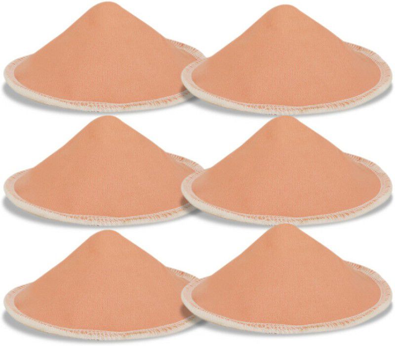 IMPROVUS Reusable Washable Baby Nursing Breast Pad Orange Combo Pack of 6 Nursing Breast Pad  (Pack of 6)