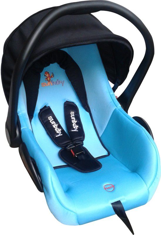 sunbaby Secure Carry Cot Cum Car Seat Baby Car Seat  (Blue)