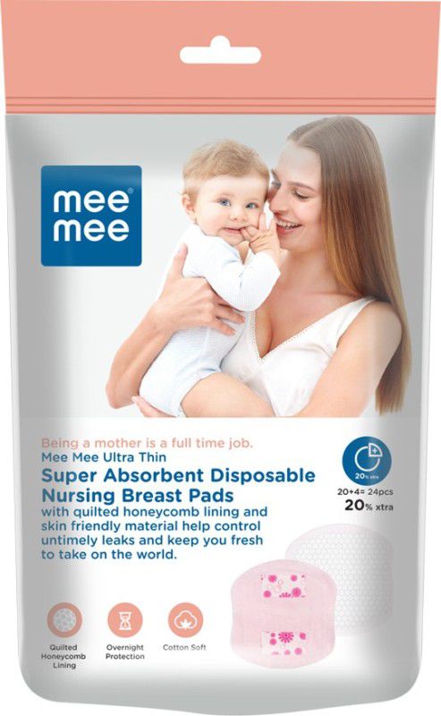 MeeMee BREAST PAD Nursing Breast Pad  (Pack of 24)