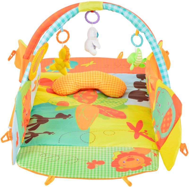 Toy House Baby Bouncer with Vibration Bouncer  (Multicolor)