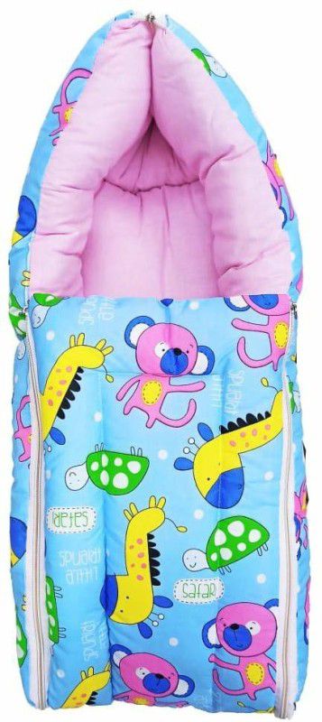 Pihu Enterprises Baby's Sleeping and Carry Bag (0-6 Months) Sleeping Bag  (Multicolor)