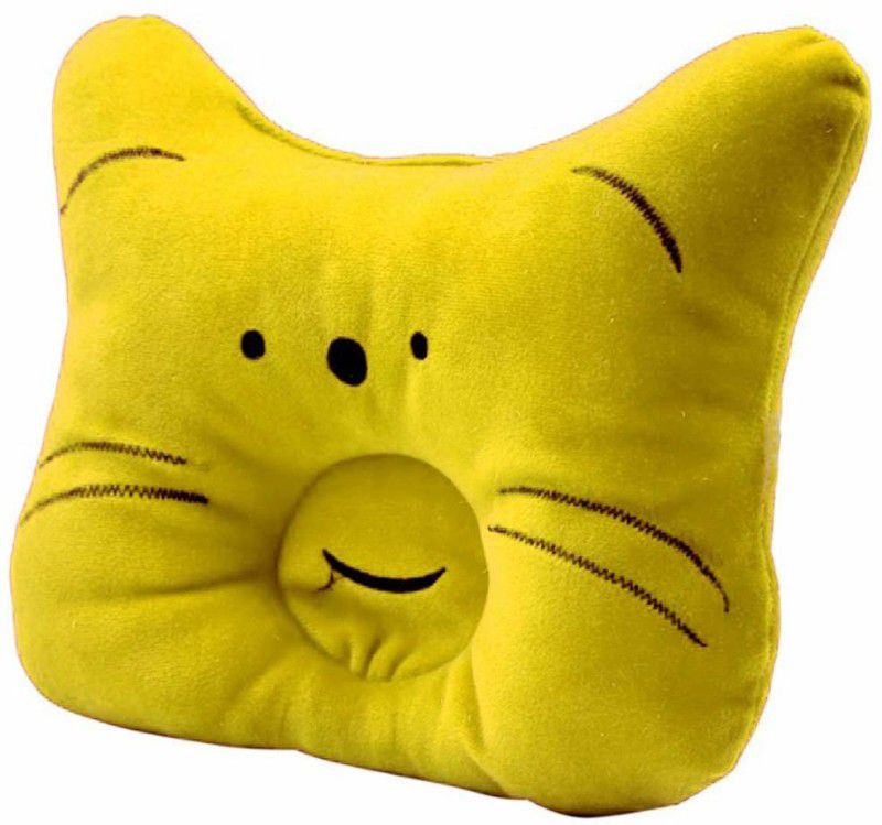 Angaakar Clothings Baby Pillow Microfibre Toons & Characters Baby Pillow Pack of 1  (Yellow)