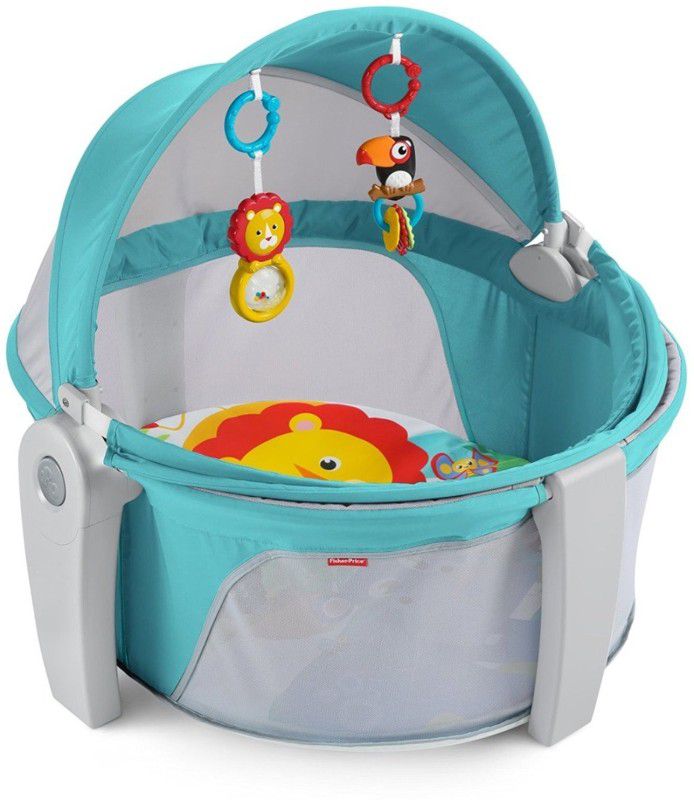 FISHER-PRICE On-The-Go Baby Dome Bouncer  (Multicolor)